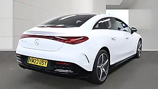 Used 2023 Mercedes-Benz Eqe AMG Line (premium) White - Interior and Exterior details 2