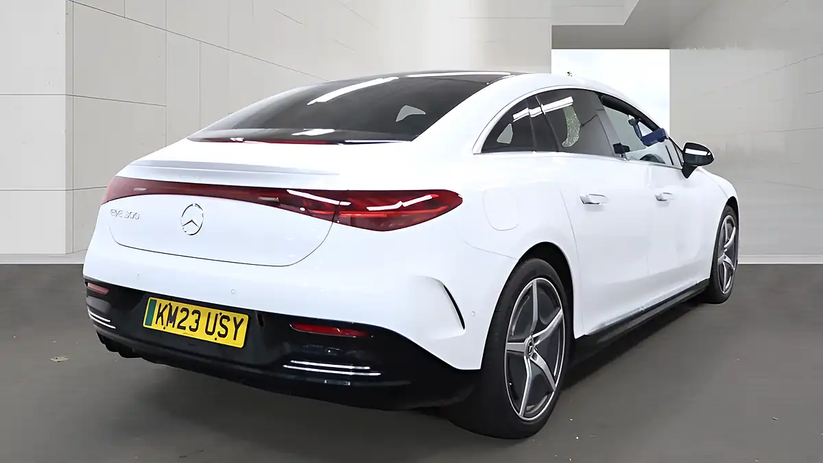 Used 2023 Mercedes-Benz Eqe AMG Line (premium) White - Interior and Exterior details 2