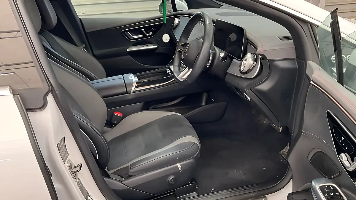 Used 2023 Mercedes-Benz Eqe AMG Line (premium) White - Interior and Exterior details 7
