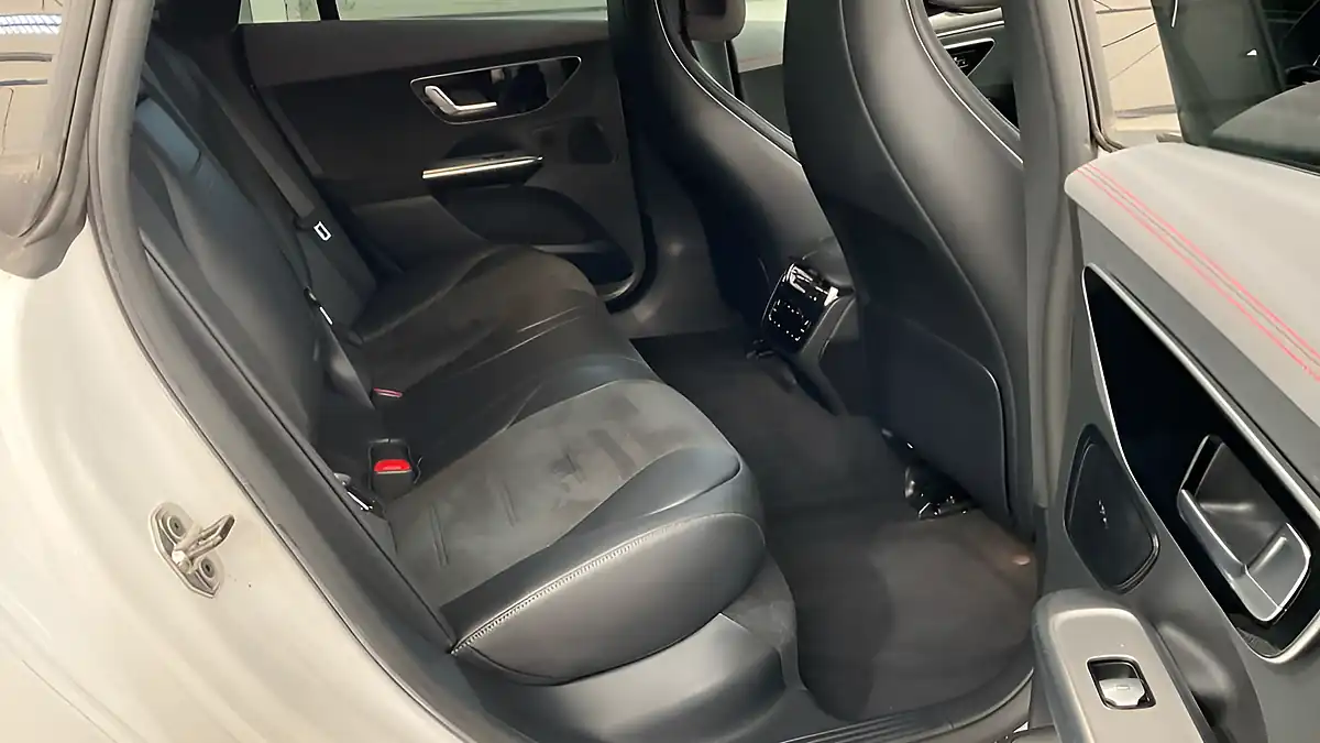 Used 2023 Mercedes-Benz Eqe AMG Line (premium) White - Interior and Exterior details 8