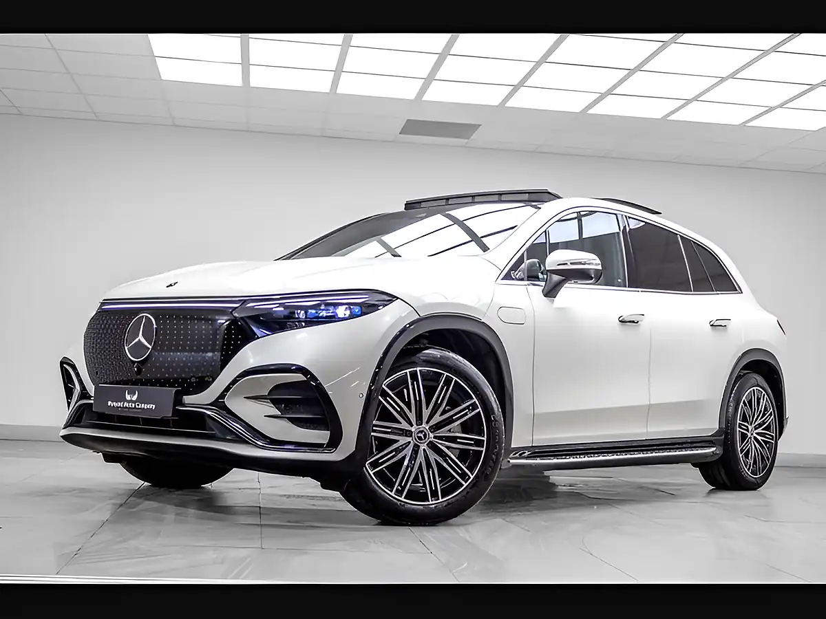 Used 2023 Mercedes-Benz Eqs AMG Line (premium Plus) White - Front View