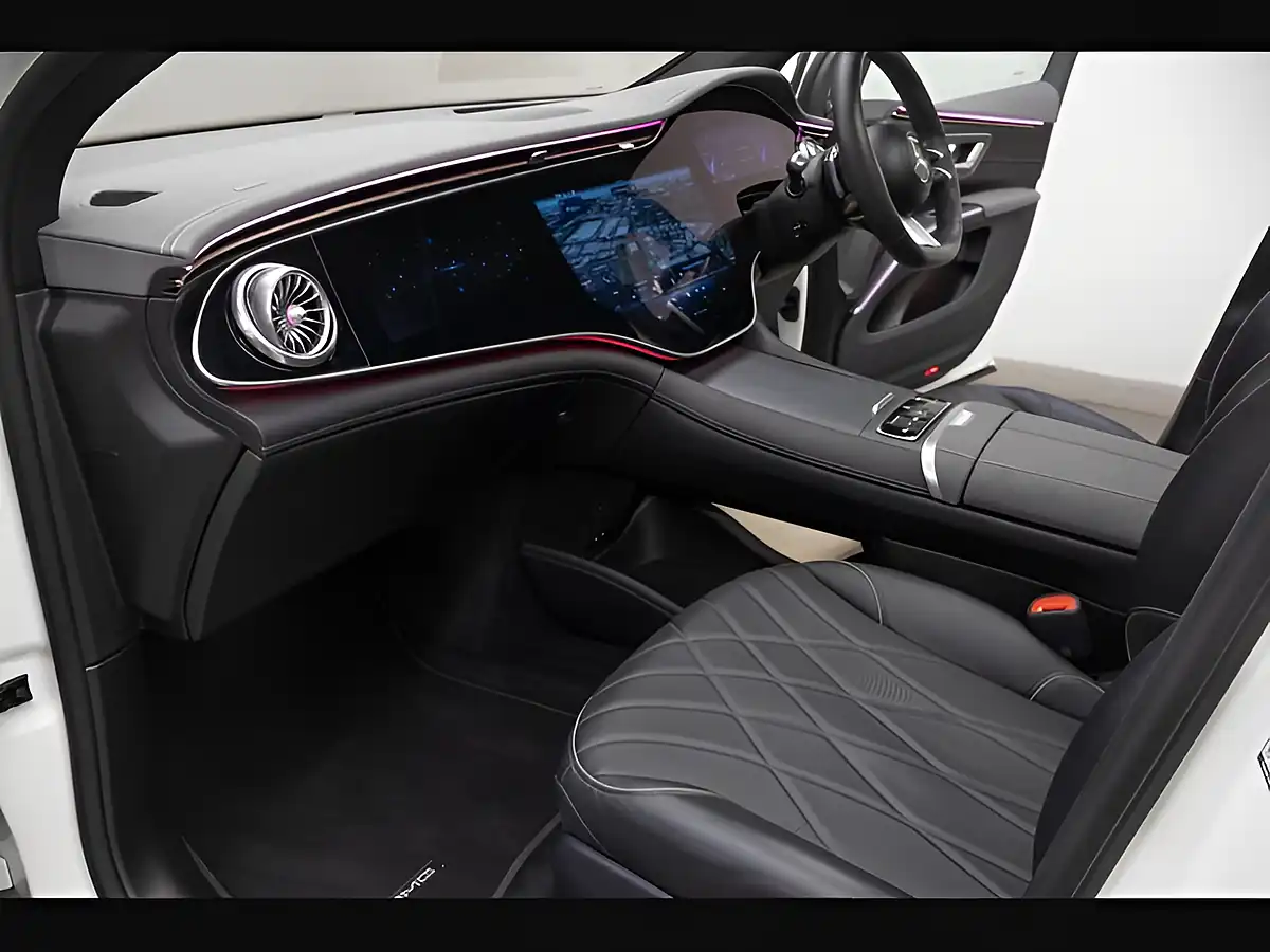 Used 2023 Mercedes-Benz Eqs AMG Line (premium Plus) White - Interior and Exterior details 10