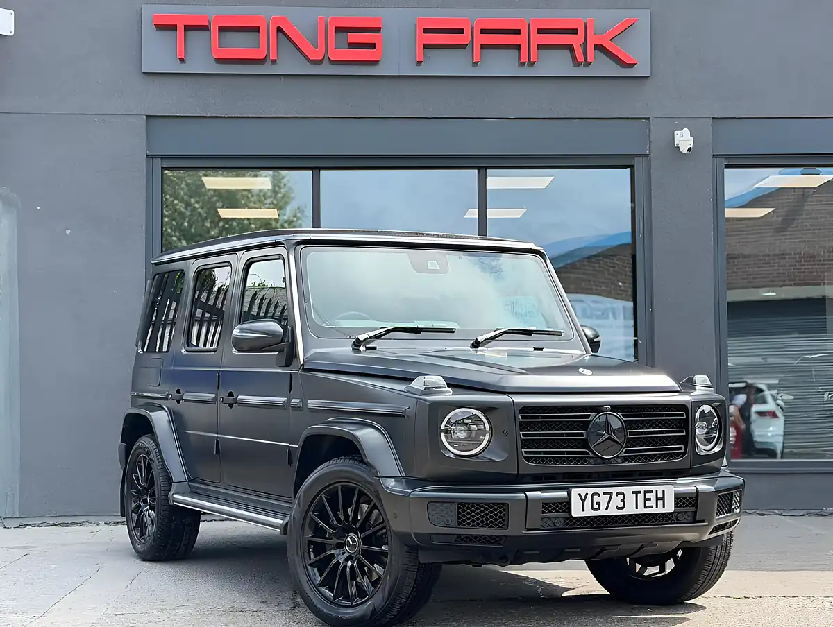 Used 2023 Mercedes-Benz G Class AMG Line (premium Plus) Black - Front View