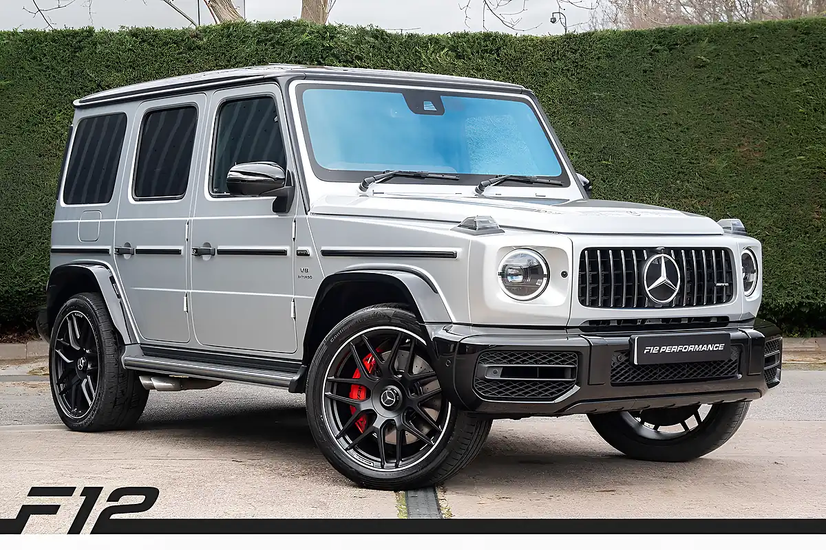 Used 2023 Mercedes-Benz G Class Carbon Edition Silver - Front View