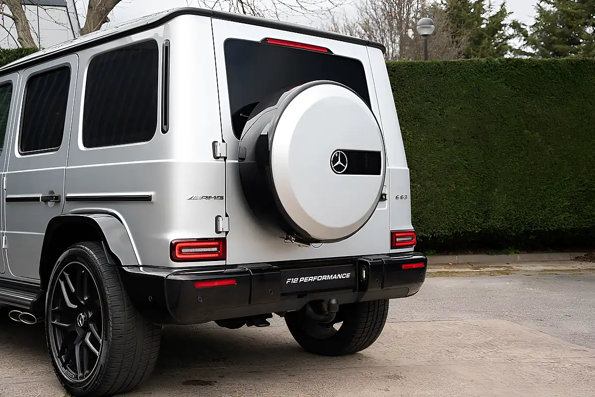 Used 2023 Mercedes-Benz G Class Carbon Edition Silver - Interior and Exterior details 14