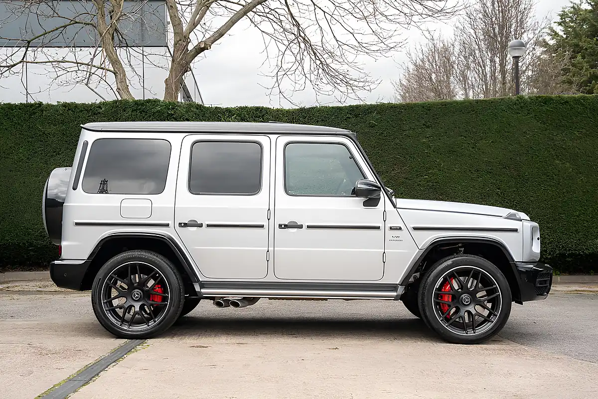 Used 2023 Mercedes-Benz G Class Carbon Edition Silver - Interior and Exterior details 6