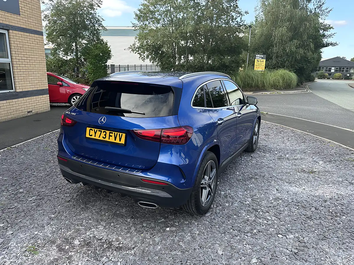 Used 2023 Mercedes-Benz Gla AMG Line Blue - Interior and Exterior details 10