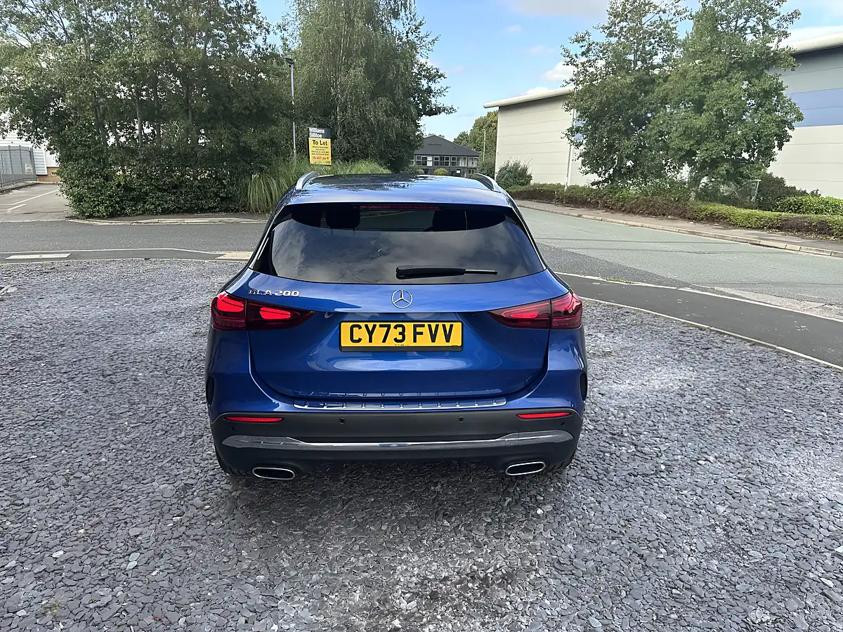 Used 2023 Mercedes-Benz Gla AMG Line Blue - Interior and Exterior details 11