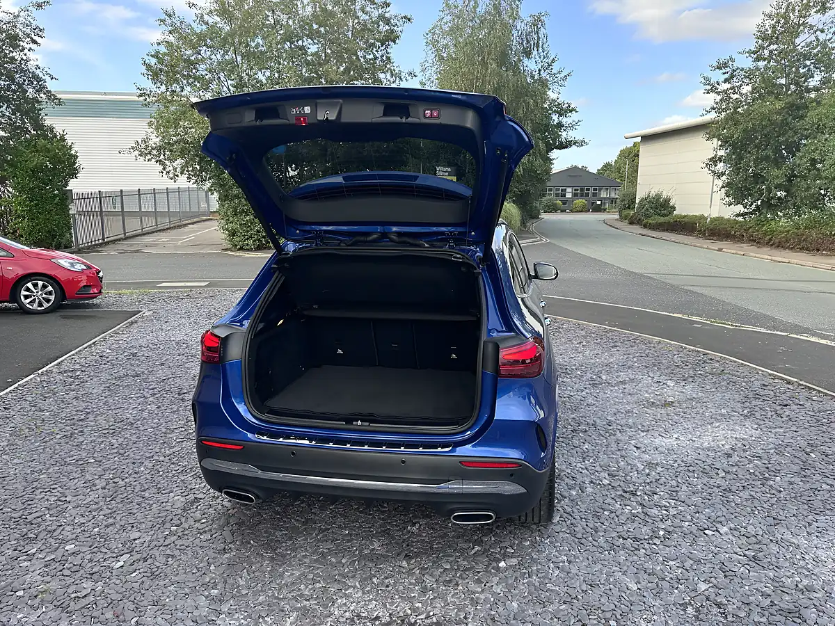 Used 2023 Mercedes-Benz Gla AMG Line Blue - Interior and Exterior details 12