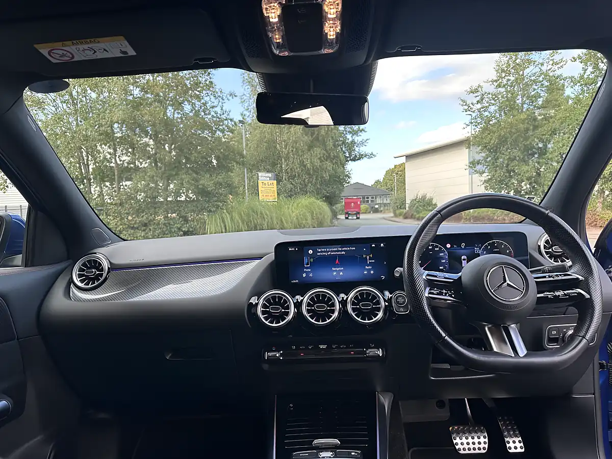 Used 2023 Mercedes-Benz Gla AMG Line Blue - Interior and Exterior details 14