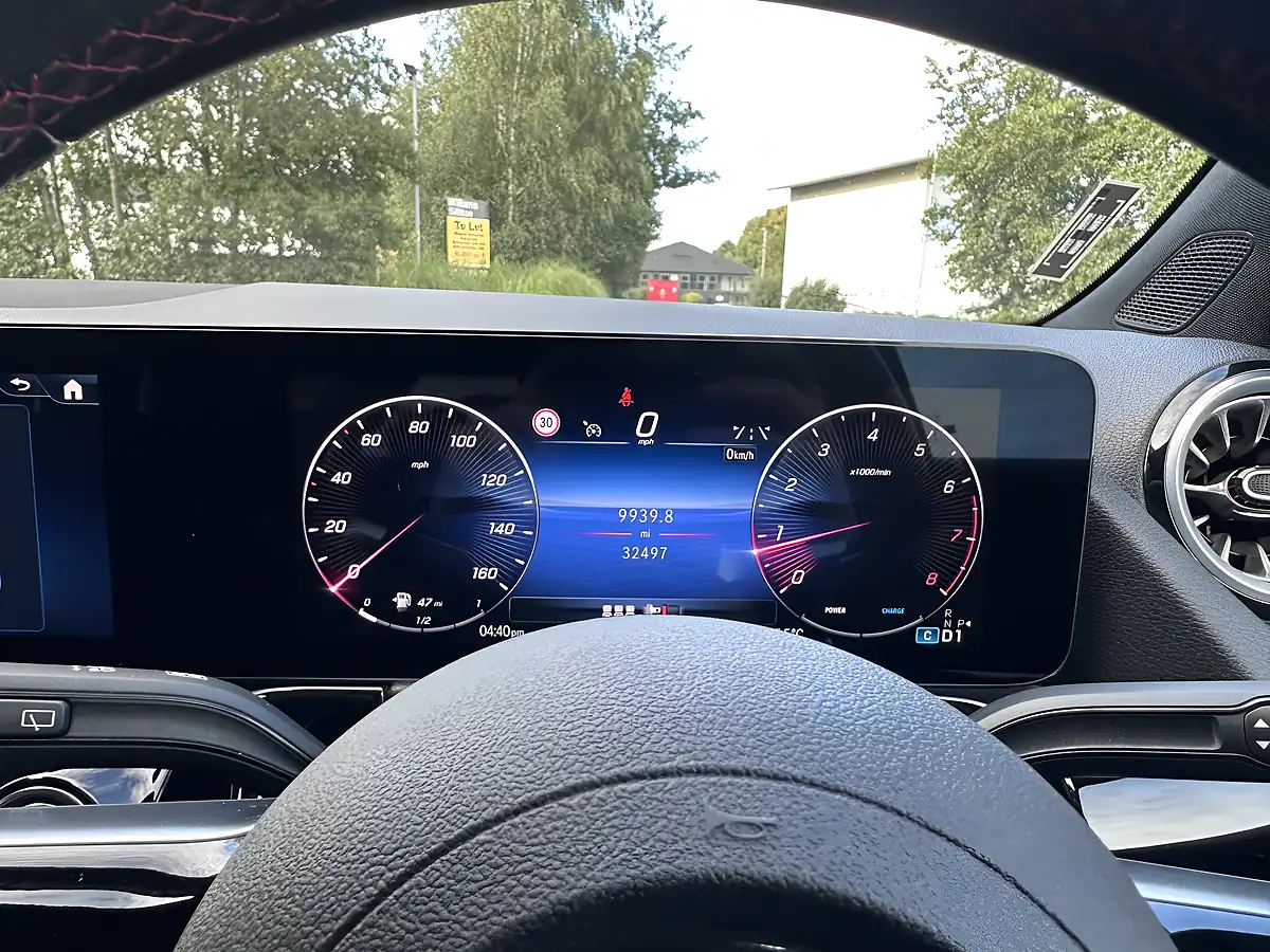 Used 2023 Mercedes-Benz Gla AMG Line Blue - Interior and Exterior details 16