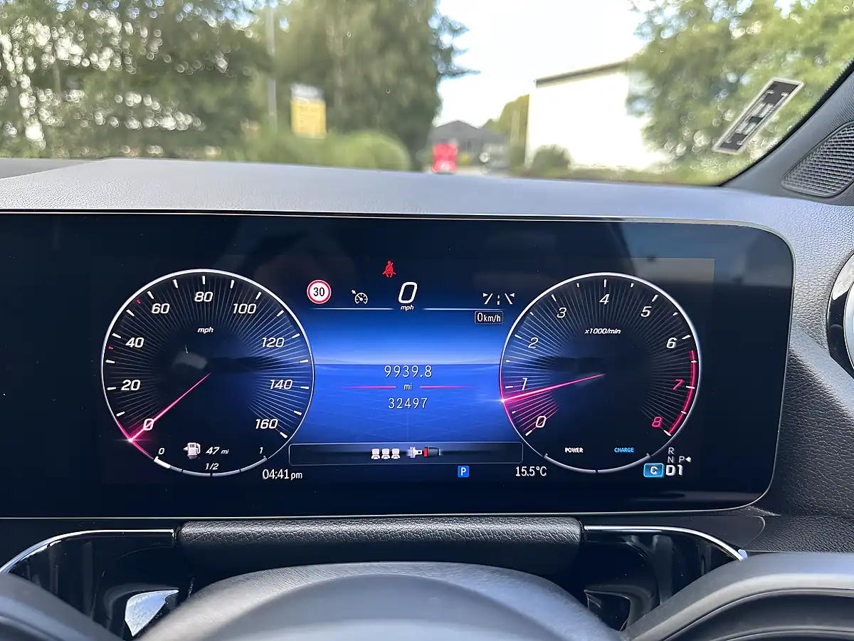 Used 2023 Mercedes-Benz Gla AMG Line Blue - Interior and Exterior details 18