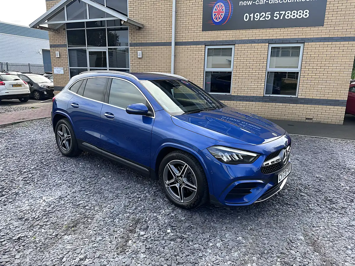 Used 2023 Mercedes-Benz Gla AMG Line Blue - Interior and Exterior details 2