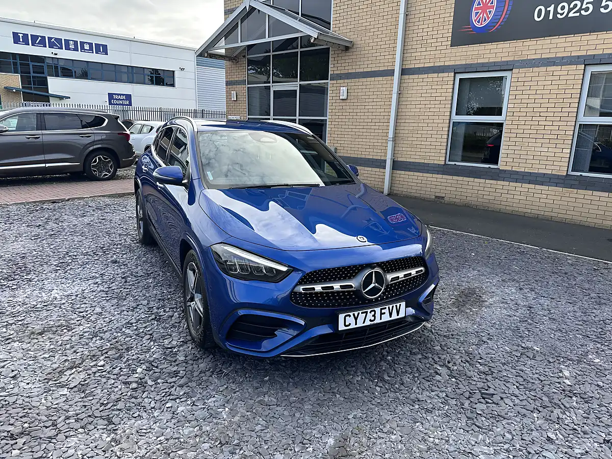 Used 2023 Mercedes-Benz Gla AMG Line Blue - Interior and Exterior details 3