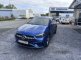 Used 2023 Mercedes-Benz Gla AMG Line Blue - Interior and Exterior details 5