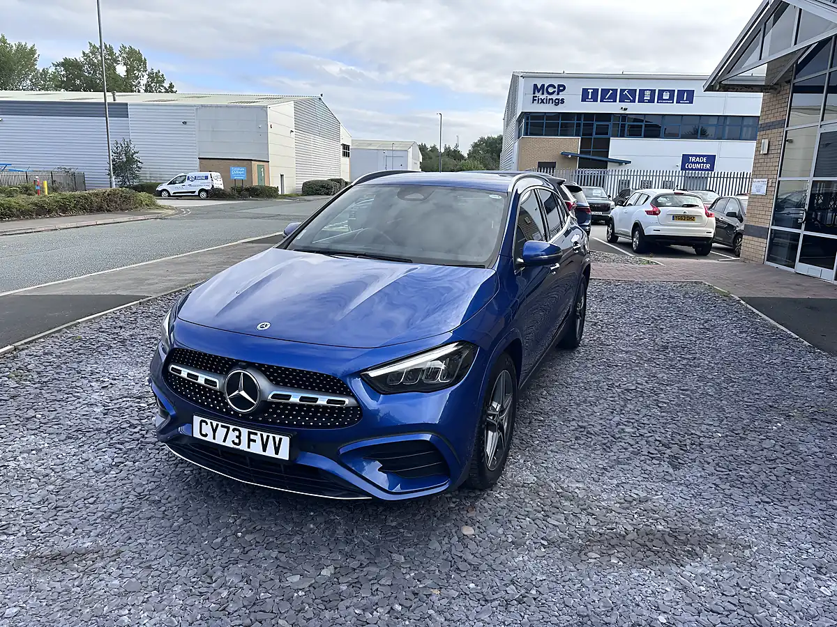Used 2023 Mercedes-Benz Gla AMG Line Blue - Interior and Exterior details 5