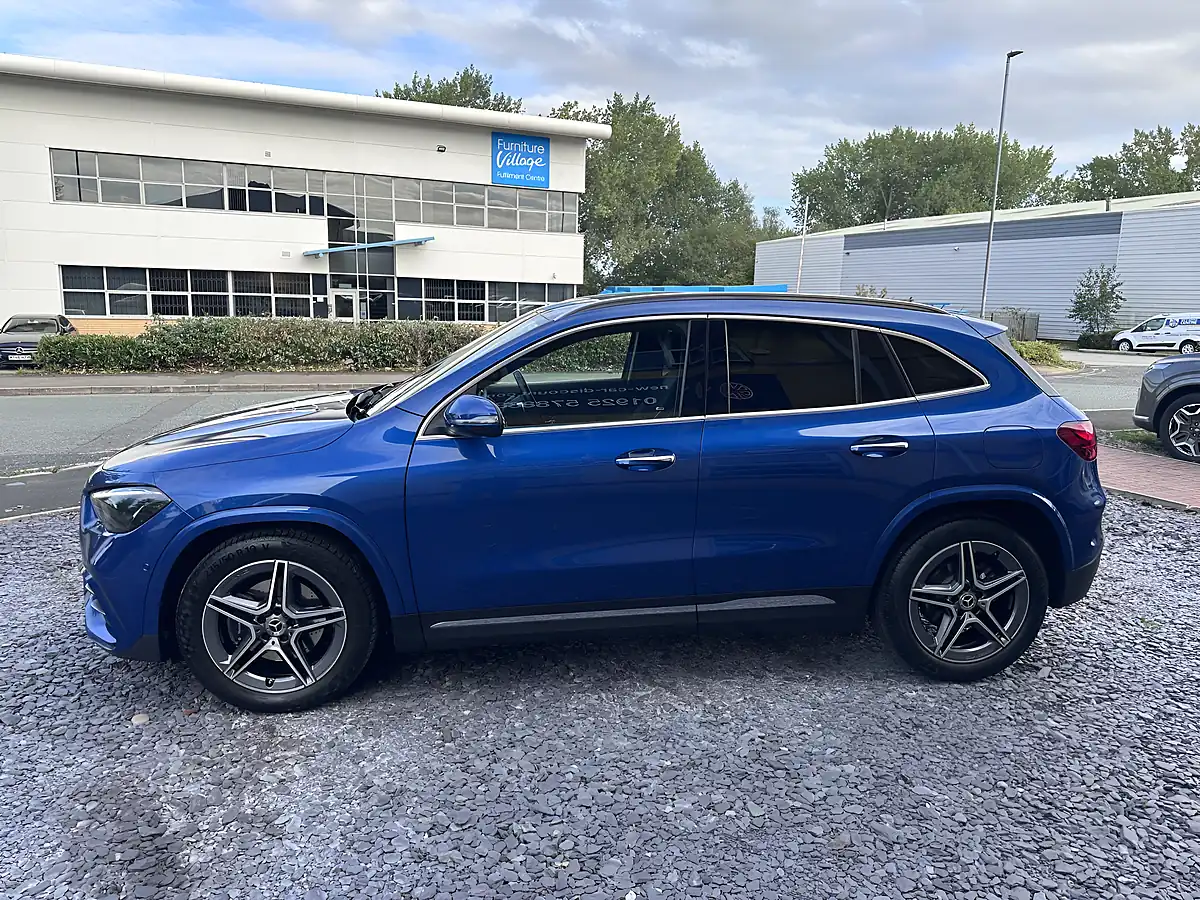 Used 2023 Mercedes-Benz Gla AMG Line Blue - Interior and Exterior details 6