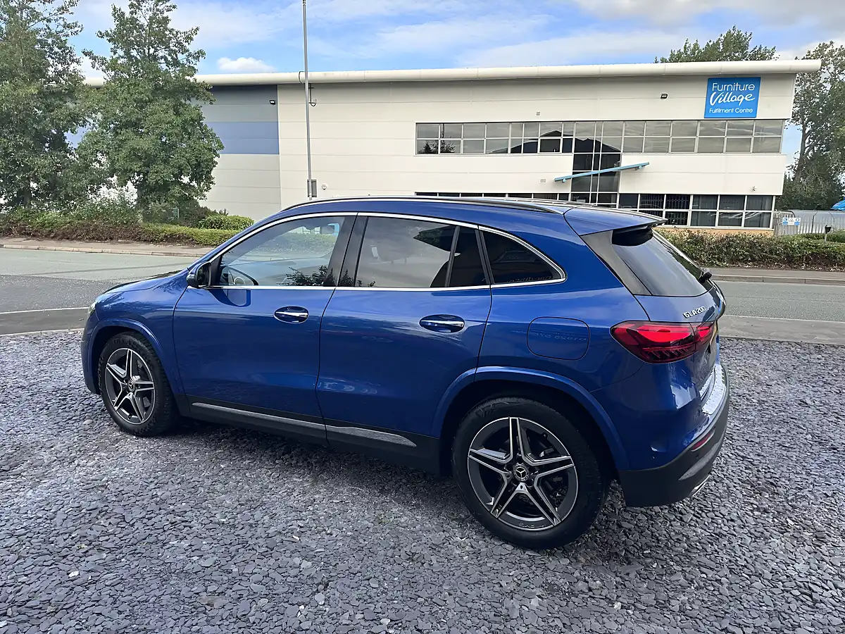 Used 2023 Mercedes-Benz Gla AMG Line Blue - Interior and Exterior details 7