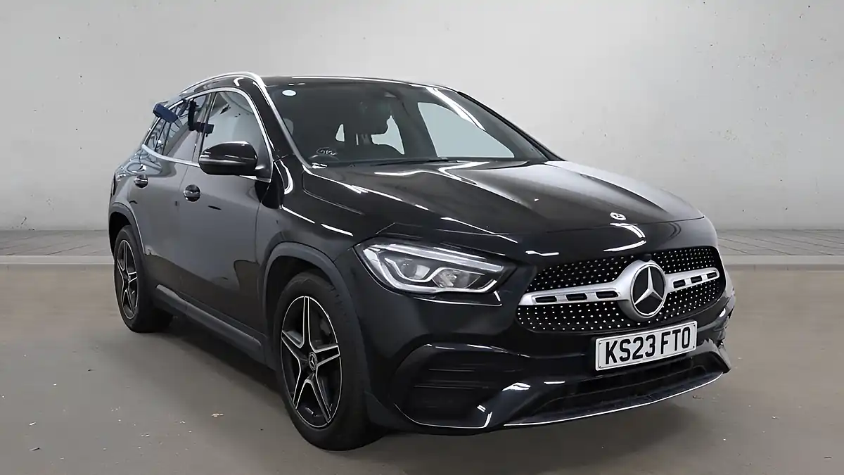 Used 2023 Mercedes-Benz Gla AMG Line (executive) Black - Front View