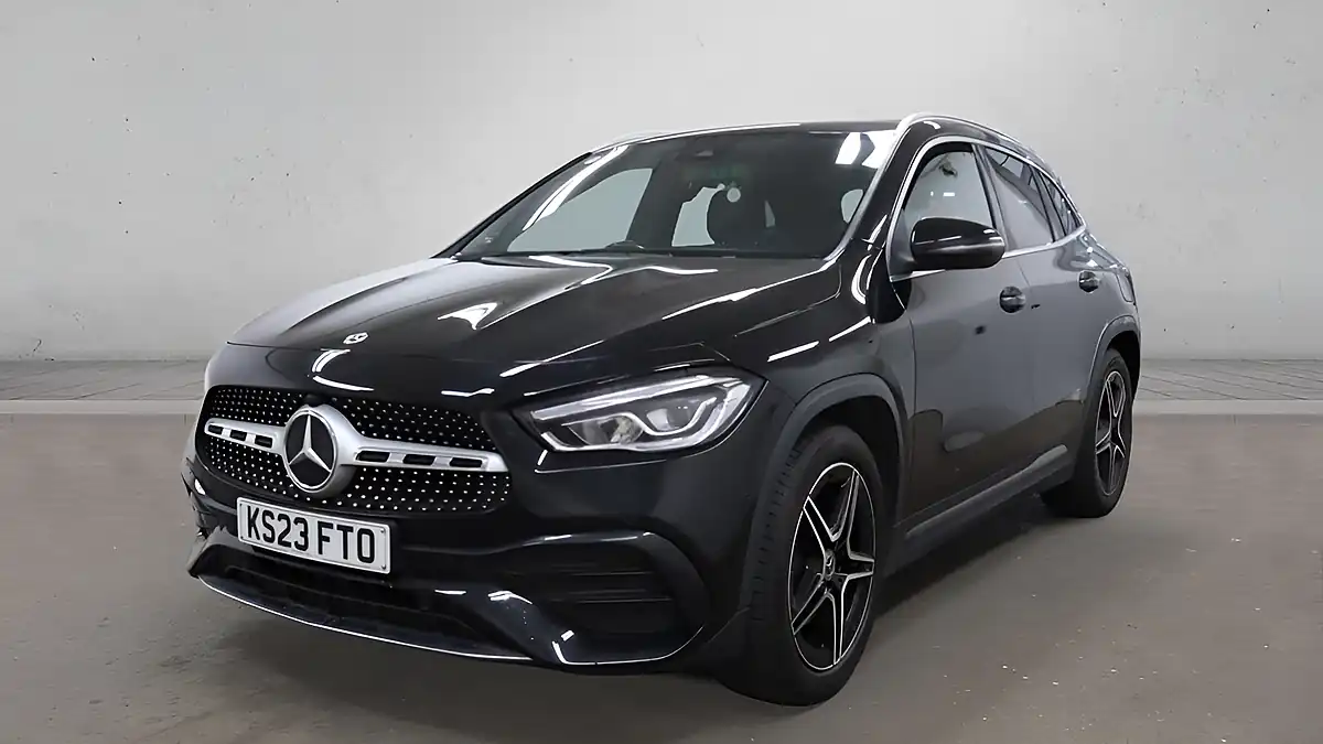 Used 2023 Mercedes-Benz Gla AMG Line (executive) Black - Interior and Exterior details 4