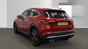 Used 2023 Mercedes-Benz Gla AMG Line (executive) Red - Interior and Exterior details 3