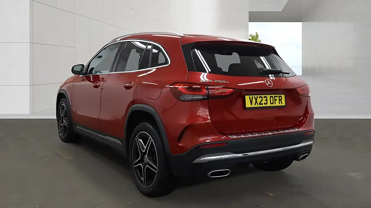 Used 2023 Mercedes-Benz Gla AMG Line (executive) Red - Interior and Exterior details 3