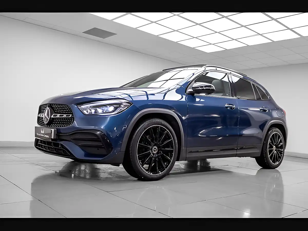 Used 2023 Mercedes-Benz Gla AMG Line Night Edition (premium Plus) Blue - Interior and Exterior details 3