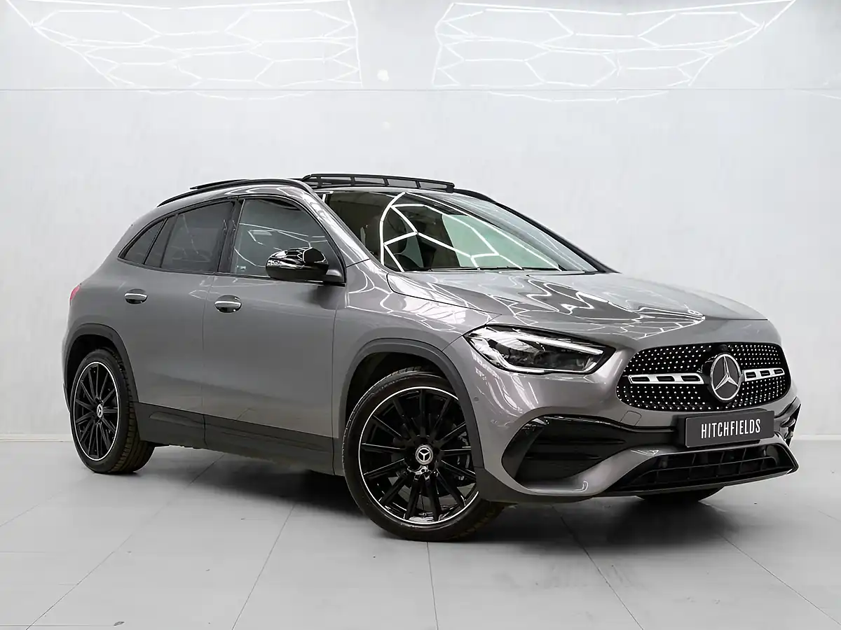 Used 2023 Mercedes-Benz Gla AMG Line Night Edition (premium Plus) Mountain Grey - Front View