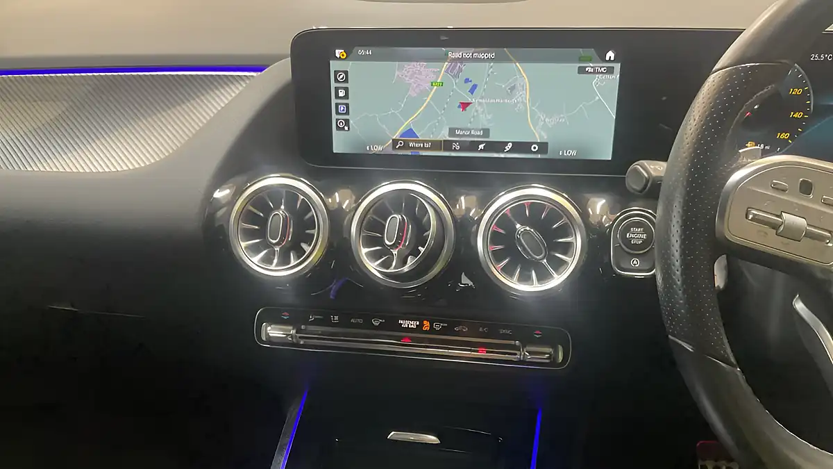 Used 2023 Mercedes-Benz Gla AMG Line Premium Blue - Interior and Exterior details 10