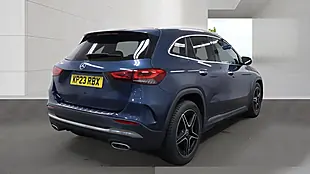 Used 2023 Mercedes-Benz Gla AMG Line Premium Blue - Interior and Exterior details 2