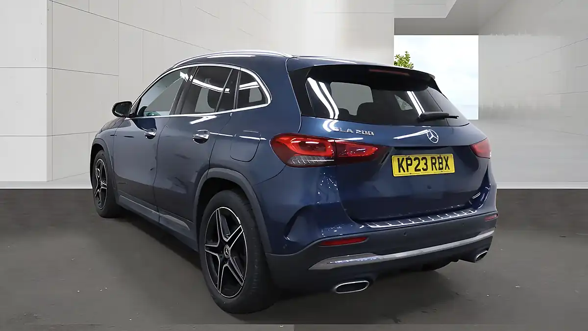 Used 2023 Mercedes-Benz Gla AMG Line Premium Blue - Interior and Exterior details 3