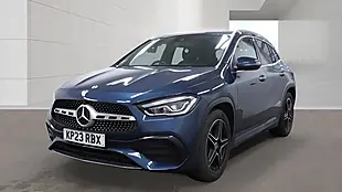 Used 2023 Mercedes-Benz Gla AMG Line Premium Blue - Interior and Exterior details 4