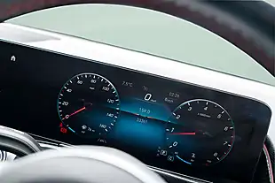 Used 2023 Mercedes-Benz Glb AMG Line (executive) Blue - Interior and Exterior details 14