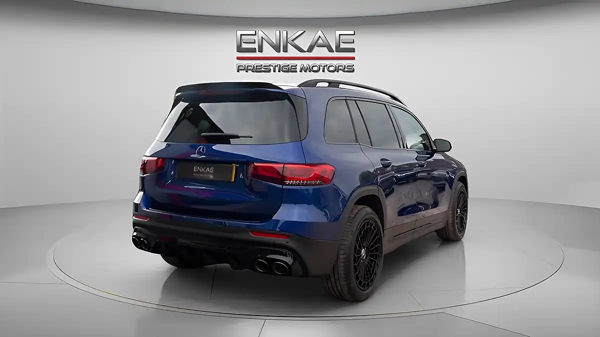 Used 2023 Mercedes-Benz Glb AMG Line (executive) Blue - Interior and Exterior details 4