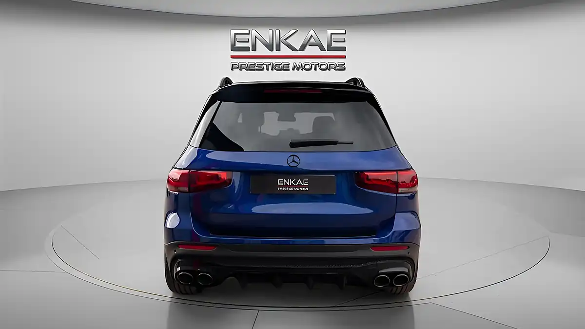 Used 2023 Mercedes-Benz Glb AMG Line (executive) Blue - Interior and Exterior details 5