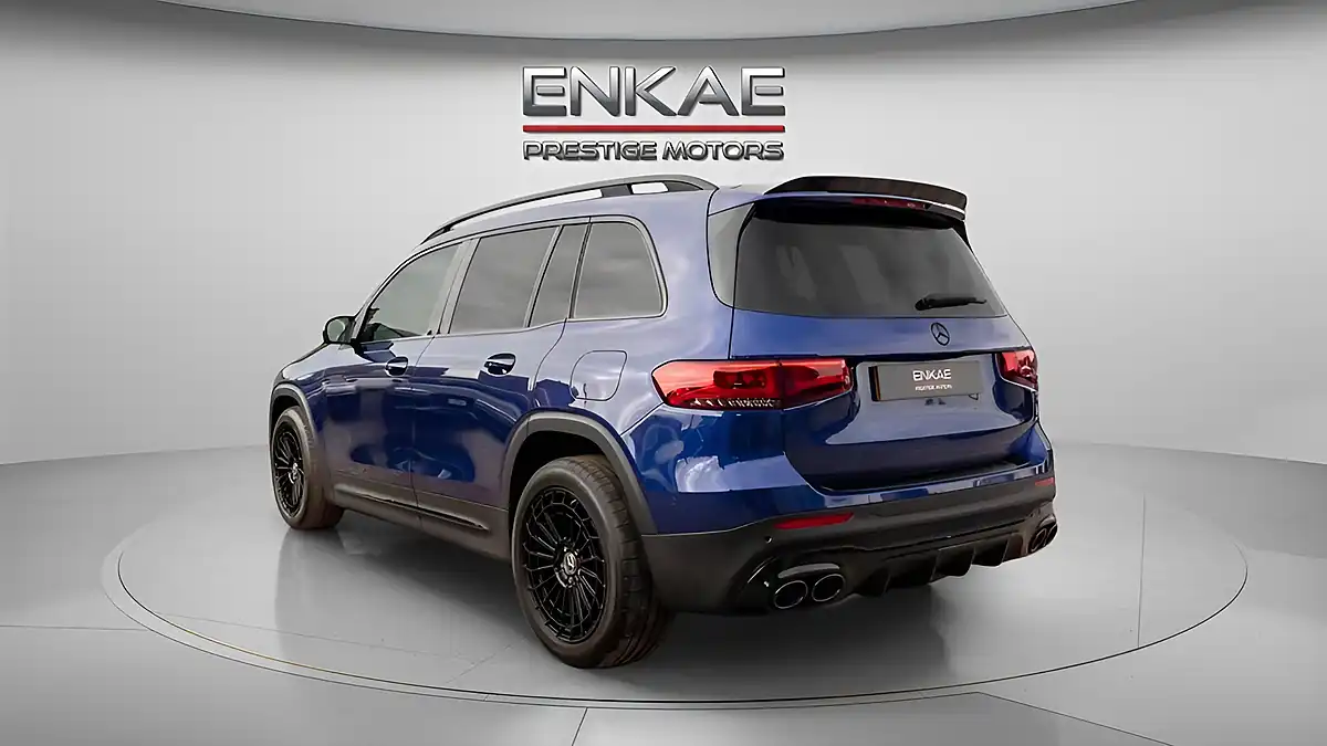Used 2023 Mercedes-Benz Glb AMG Line (executive) Blue - Interior and Exterior details 6