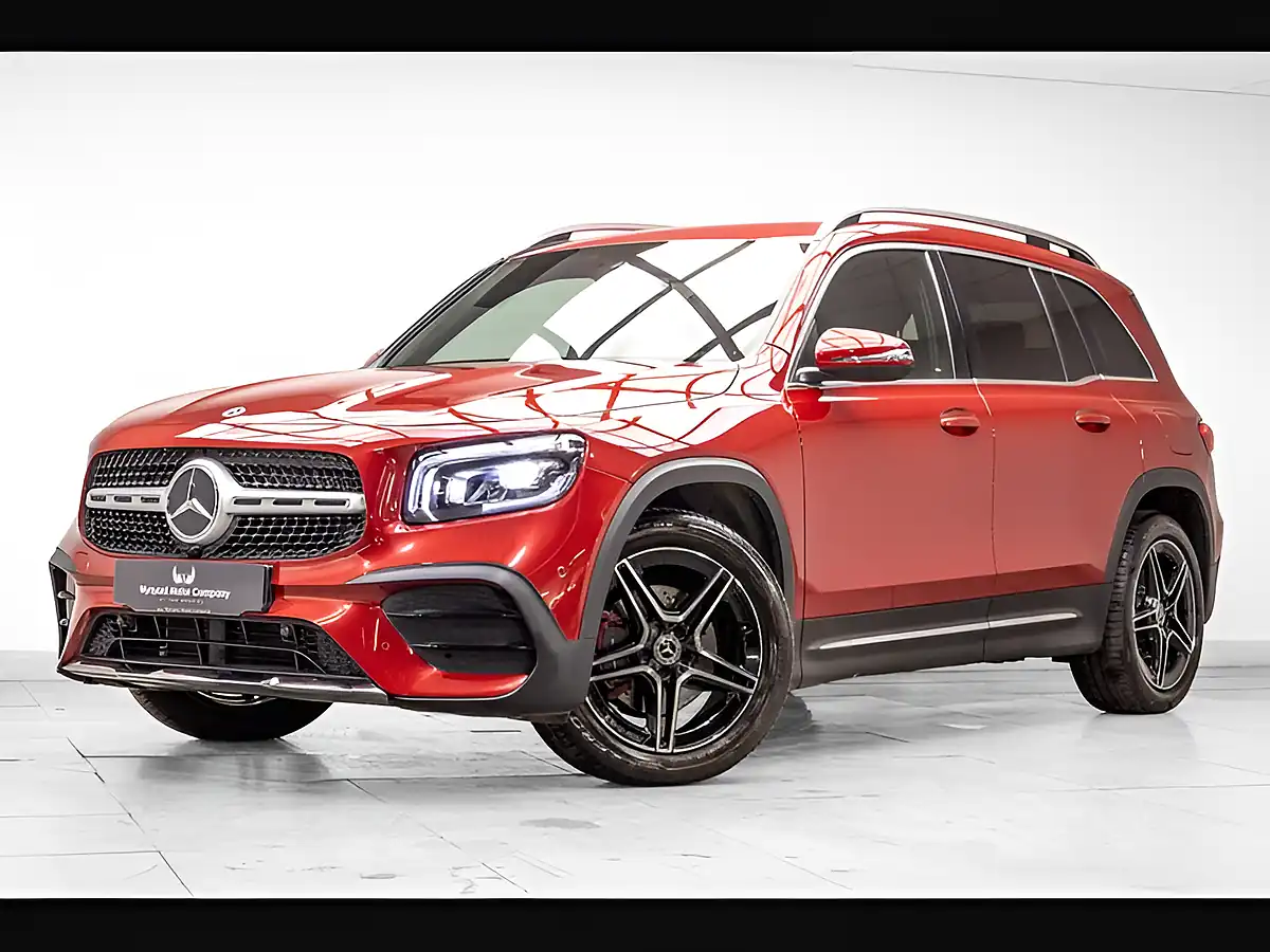 Used 2023 Mercedes-Benz Glb AMG Line (executive) Red - Front View