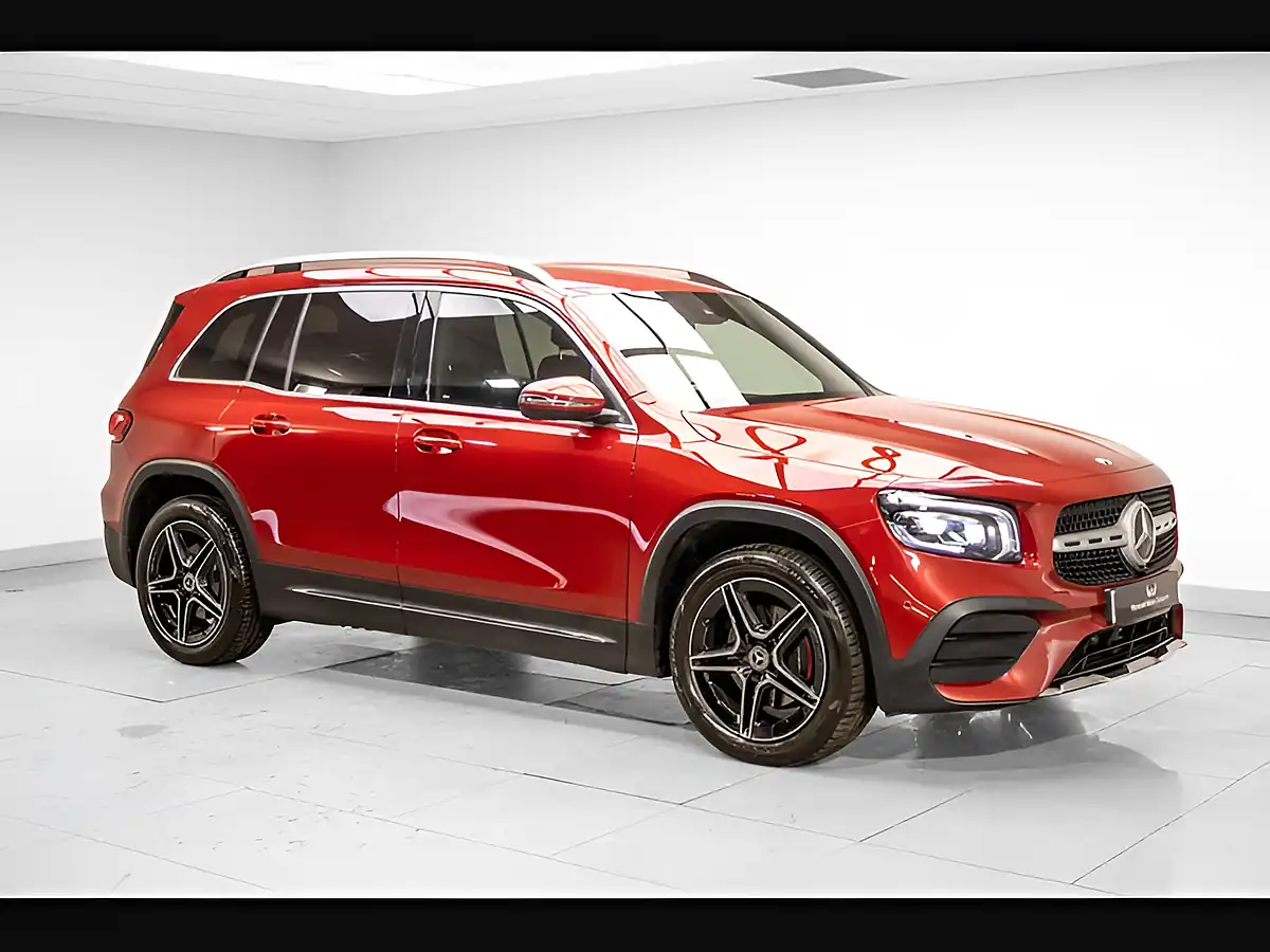 Used 2023 Mercedes-Benz Glb AMG Line (executive) Red - Interior and Exterior details 7