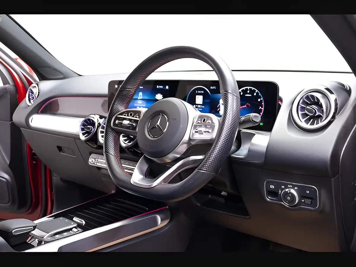 Used 2023 Mercedes-Benz Glb AMG Line (executive) Red - Interior and Exterior details 8