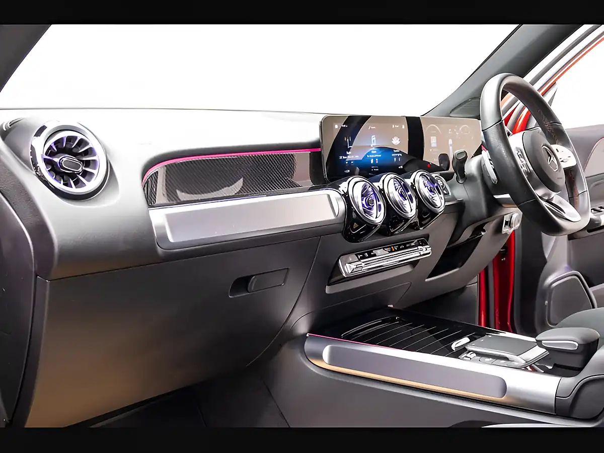 Used 2023 Mercedes-Benz Glb AMG Line (executive) Red - Interior and Exterior details 9