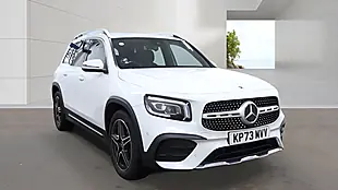 Used 2023 Mercedes-Benz Glb AMG Line (executive) White - Interior and Exterior details 4