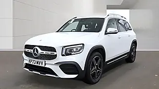 Used 2023 Mercedes-Benz Glb AMG Line (executive) White - Interior and Exterior details 5