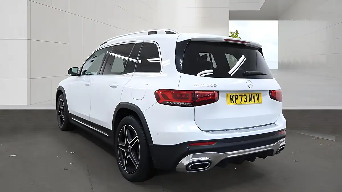 Used 2023 Mercedes-Benz Glb AMG Line (executive) White - Interior and Exterior details 6