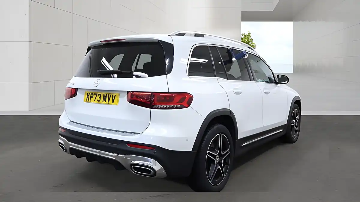 Used 2023 Mercedes-Benz Glb AMG Line (executive) White - Interior and Exterior details 7