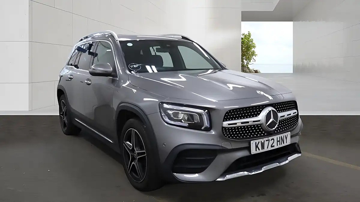 Used 2023 Mercedes-Benz Glb AMG Line (premium) Grey - Front View