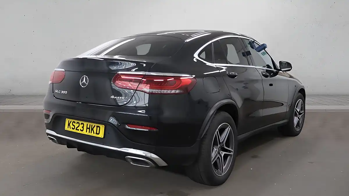 Used 2023 Mercedes-Benz Glc AMG Line Black - Interior and Exterior details 2