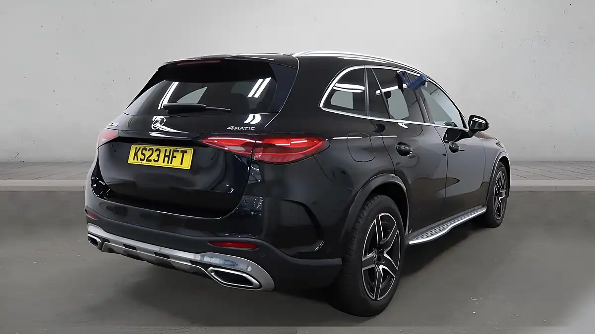Used 2023 Mercedes-Benz Glc AMG Line Black - Interior and Exterior details 2