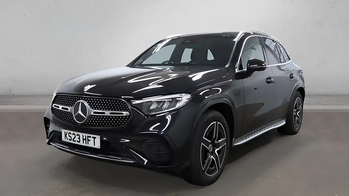 Used 2023 Mercedes-Benz Glc AMG Line Black - Interior and Exterior details 4