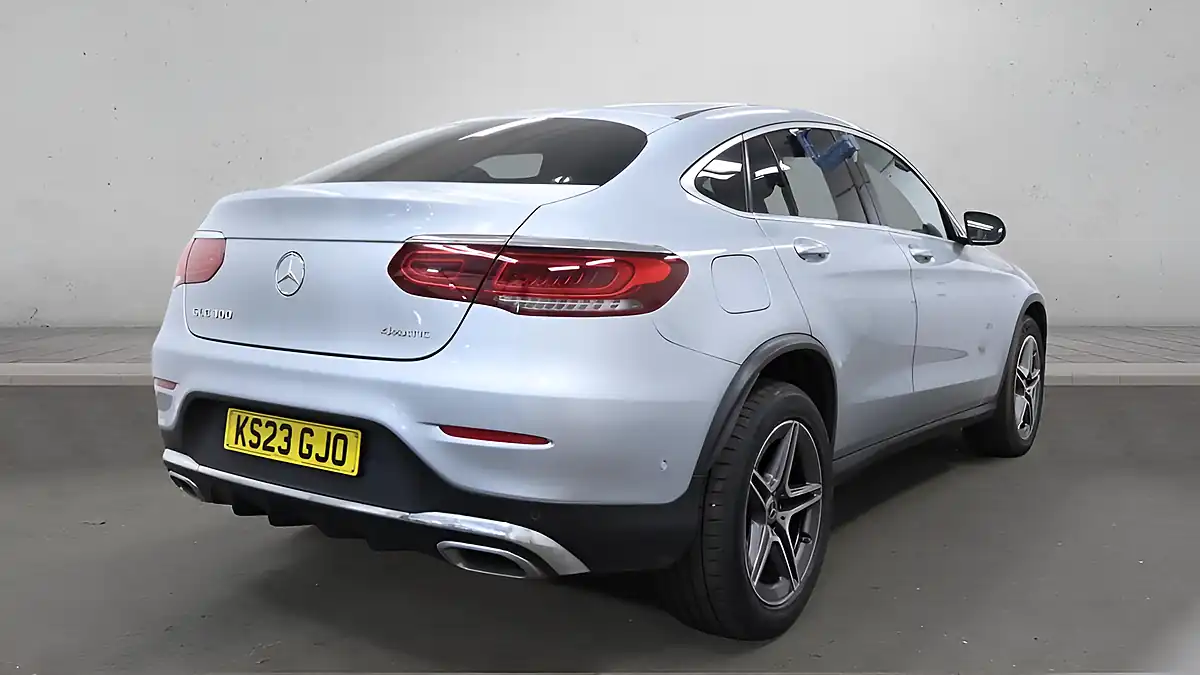 Used 2023 Mercedes-Benz Glc AMG Line Silver - Interior and Exterior details 2