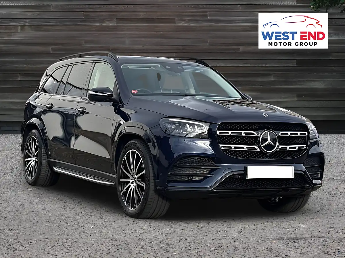 Used 2023 Mercedes-Benz Gls Night Edition Blue - Front View